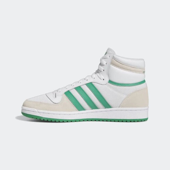 adidas Originals Men's White Green TOP TEN RB Basketball SHOES FZ6203 - Picture 5 of 5